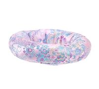 Toyvian Pink Cotton Singing Bowl Cushion Mat for Buddha Sound Bowl, Lightweight and Easy to Carry, Protects from Scratches, for Bag Or Suitcase Use
