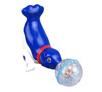 Toyvian Plastic Cartoon Sea Lion for Dancing Enlighten with Light and Music Cognitive Development Educational Without Battery and Safe Design Random Color