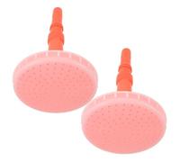 Toyvian Plastic Garden Hose Spray Nozzles and Easy Maintenance 2pcs Multi-use Spray Nozzle with Strong Applicability for Watering Plants and Car Washing for Garden Hose Sprayer