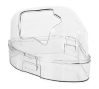 Toyvian Plastic Hamster Bath Basin with Lovely Shape, Practical and Sturdy Bathroom Cage Accessory for Hamster Bathing Use, Creative and Fashionable Design Random Color