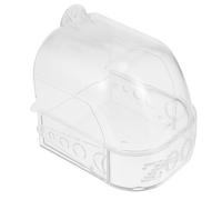 Toyvian Plastic Hanging Bird Bath Tub for Parrot and Magpie, Cage Outer Bathing Box Suitable for Hanging outside Most Cages, Pet Bird Shower Bath for Outdoor Use