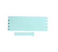 Toyvian Plastic Kids Height Measurement Ruler, Abs Growth Chart for Wall, Records Baby Growth, Portable Home Nursery Décor