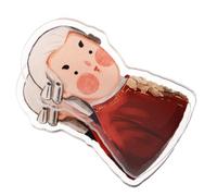Toyvian Plastic Music Score Clip Cartoon Style for Music Sheet Keeps Sheets Flat and Undamaged during Practice Sessions Suitable