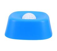 Toyvian Plastic Slow Feeder Dog Bowl with Rolling Ball Design, Non-slip Spherical Licking Dish for Puppies and Small Dogs, Reduces Eating Fatigue, for Car Trips and Outdoor Adventures