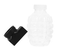 Toyvian Plastic Subpackage Bottle, Bullets Refill Bottles Plastic Pineapple Bottle With Connector Splatter Ball Holder for Gel Shooter Game