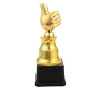 Toyvian Plastic Trophy: Winner Award With Thumb Up Sculpture Status For Sports Game Classroom Job Football Competition Celebrations Rewards