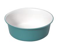 Toyvian Plastic Wash Basin, Round Washing Bowl, Space-Saving Design Tub for Home Kitchen and Travel
