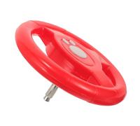 Toyvian Playground Steering Wheel Vibrant Round Swing Disk Easy to Install Safe Material Fun Plaything for Learning Traffic Knowledge Birthday