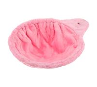 Toyvian Plush Hanging Cat Bed Kitten Nest Spacesaving Hanging Design Multifunctional Cat Perch Fleece Steel Ring round Home Décor Shelves Kittens