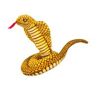 Toyvian Plush Snake Realistic Tricky Snake Stuffed Animal for Home Decor Lightweight Safe Material Cute Plush for Festivals Relaxation