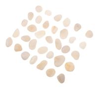 Toyvian Polished Natural Stones Fish Tank Rocks for Aquarium Gravel Decor Bulk Terrarium and Garden Landscaping Stones Non-toxic Gravel for Freshwater Fish and Shrimp