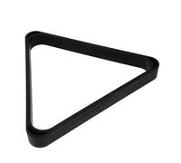 Toyvian Pool Ball Triangle Rack for Home and Game Rooms Durable Resin Billiard Frame Holder for Snooker and Black Eight Ball
