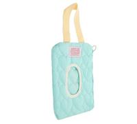 Toyvian Portable Baby Wipes Dispenser Wet Tissue Box with Cotton Material, No Strange Smell, Can be Hung to Stroller, Travel Wipes Storage Organizer Bag for Convenient Baby Care