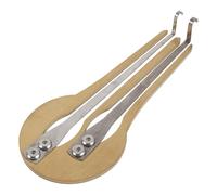 Toyvian Portable Beginner Jaw Harp Musical Instrument with Authentic Bright Sound, Metal Material, Handcrafted Attractive Finish, for Cultural Exploration and Outdoor Performances