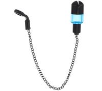 Toyvian Portable Blue Iron Fishing Bite Alarm Indicator with Fixed Rod Attachment and Shaking Alarm Function for Carp Fishing and Outdoor Angling