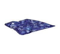 Toyvian Portable Blue Water-filled Pet Cooling Mat for Small Dogs under 15kg, Washable and Foldable Pvc Cooling Pad for Outdoor Adventures and Home Use in Summer