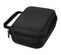 Toyvian Portable Camera Bag Size S with Handle for Backpack Storage | EVA and Oxford Cloth Build, Cuttable Foam Grid Layout, Splashproof Carry Case for Action Cameras