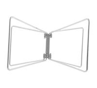 Toyvian Portable Cooler Stand with Folding Lightweight Metal Frame Slip Cooler Holder for Camping Fishing Beach Ice Stand Quick Setup and Compact Storage for Outdoor Picnics