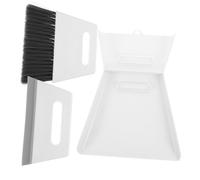 Toyvian Portable Desktop Cleaning Brush Set with Dustpan Versatile Broom for Keyboard Bed Car Interior Lightweight Home and Office Dustpan Brush Kit for Easy Storage and Efficient Cleaning