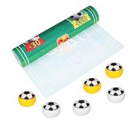 Toyvian Portable Finger Soccer Game for Mini Tabletop Football and Bowling Durable Indoor Interactive Desktop Game for Family Parties and Social Skill Building