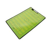 Toyvian Portable Foldable Soccer Board Set with Magnetic Eraser Lightweight Durable Football Clipboard for Sports Ball Training and Strategy Communication