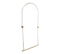 Toyvian Portable Gold Harmonica Neck Holder Rack for 10, 16, 24-hole Harps, Adjustable Support Stand for Harmonica Performance and Practice