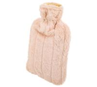 Toyvian Portable Hot Water Bottle with Plush Rubber Material, Easy to Fill and Soreness, Cartoon Shape Hand Warmer for Winter Use