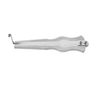 Toyvian Portable Jaw Harp Mouth Harp Instrument Silver Curved Bright Tone Beginner-friendly for Adults Music Lovers