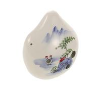 Toyvian Portable Key Ocarina Professional Ceramic Music Instrument for Boy Girl Beginners Lightweight Design for Versatile for Various Musical Genres