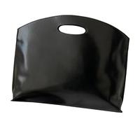 Toyvian Portable Laptop Bag Pu Leather Briefcase Business Tote Bag Large Capacity Retro Attache Case Simple Black Handbag for Work and Travel