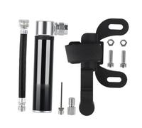 Toyvian Portable Mini Inflator Tire Pump Aluminum Alloy Cycling Pump for Bikes Ball Secure Connection Compact Lightweight Manual Tyre Inflator with Box Packaging