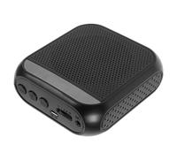 Toyvian Portable Mini Voice Amplifier with Headset Microphone for Teachers, Rechargeable Small Speaker Microphone for Classroom Use, Lightweight Audio Amplifier in Black (recording Version