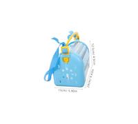 Toyvian Portable Plastic Small Animal Travel Cage with Shoulder Strap for Hamsters Dwarf Rabbits Rats Pet Carrier for Outdoor Use Spacious and Practical Design
