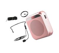 Toyvian Portable Rechargeable Voice Amplifier Made Compact Microphone and Speaker with LED Display for Teachers and Public Speakers, Suitable for Classroom Teaching and Training