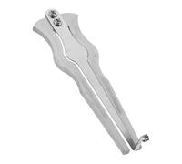 Toyvian Portable Russian Jaw Harp for Beginners - Silver Curved Mouth Harp Instrument with Bright Tone, Handcrafted Ethnic Folk Music Instrument for Adults and Travel