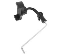 Toyvian Portable Saxophone Phone Holder Clip with Sturdy Abs and Stainless Steel Clamp, Suitable for Practice Sessions and Live Performances, Securely Mount Your Phone on Sax Lyre Stand