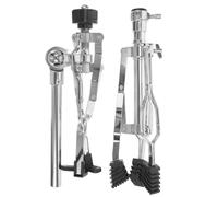 Toyvian Portable Snare Drum Stand Drumstick Holder Double- for Enhanced Stability and Support Height for Jazz and Snare Drums Lightweight and Easy to Transport