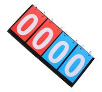 Toyvian Portable Tabletop Scoreboard Flipper for Competitive Sport with Numbers and Metal Construction, Suitable for Volleyball and Table Tennis