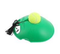 Toyvian Portable Tennis Trainer Set with Durable Base and Elastic Rope Practice Rebounder for Beginners Adults Multistage Training Equipment for Skill Development