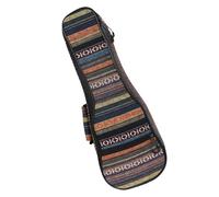 Toyvian Portable Ukulele Bag and Storage Backpack for Musicians The Move Comfortable Shoulder Straps and Side Carrying Option Ethnic Style Design