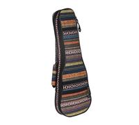 Toyvian Portable Ukulele Case Bag Ethnic Style Ukulele Carrying Bag Shoulder Straps for Outdoor Storage and from Damage and Stains