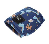 Toyvian Portable USB Baby Bottle Warmer for Dinosaur Insulated Milk Bottle Bag Random Data Cable for On-The-go Feeding