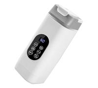 Toyvian Portable USB Rechargeable Juice Maker Crushing System Compact Mini Blender Cup for Smoothies Shakes Fruits Lightweight Travel-friendly for Home and Outdoor Use
