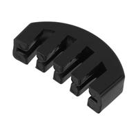 Toyvian Portable Violin Practice Mute Five-claw Design, Easy to Install Rubber and Plastic Violin Silencer that Does Not Damage Strings, for Quiet Practice Sessions