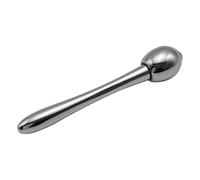 Toyvian Portable Zinc Alloy Eye Cream Applicator Massaging Rod for Skin Care Tools Washable Design, Silver for Moisturizer and Liquid Foundation Application