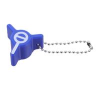 Toyvian Precision Arrow Tuner with Nock Adjustment Key and Fletching Alignment Tool for Arrow Tail Made of Sturdy Pla with Keychain Suitable for Professional and Recreational Archery
