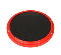 Toyvian Premium Drum Pad for Beginners Practice Silent Mat Metronome for Snare Drum Skills Development for Home Use and Recording Sessions