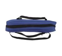 Toyvian Professional 32-Key Melodica Carry Bag with Thickened Blue Canvas, Portable Musical Instrument Storage Case for Beginners and Musicians, Travel and Stage Performance Keyboard Case