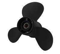 Toyvian Professional Aluminum Alloy Three Leaf Propeller for Outboard Engines Durable Ship Propeller Designed for High Performance and Efficiency