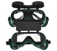 Toyvian Professional eye protection glasses with radiation shielding - Flip-up welding goggles 2pcs for welders in dustproof and windproof working environments